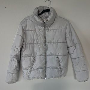 Alter’d State puffer jacket! Super warm and comfy, just doesn’t fit me anymore!